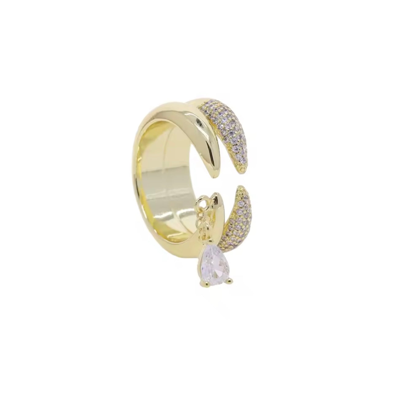 Dangling Wrap Ring