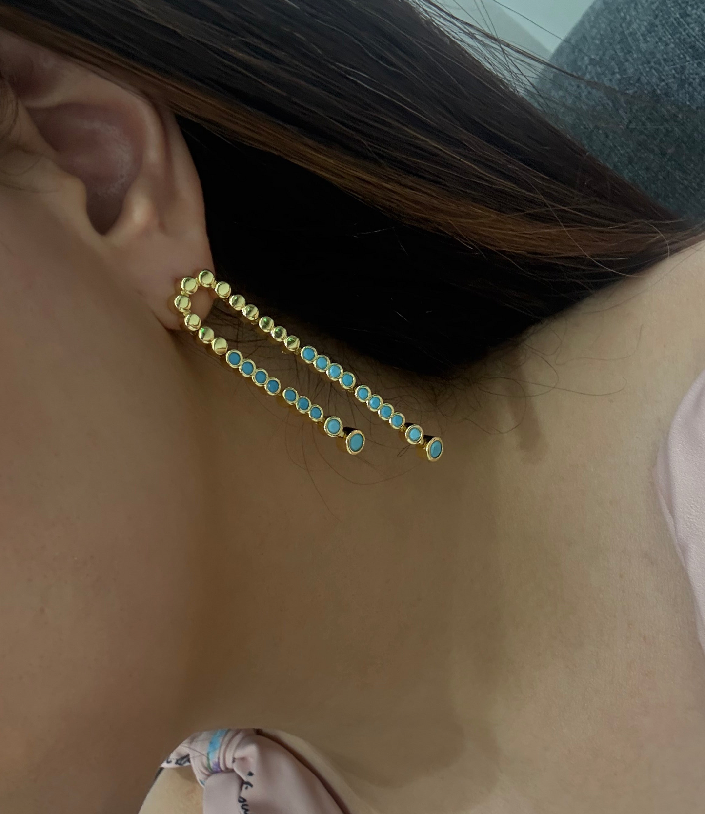 Turquoise Dangling Earrings