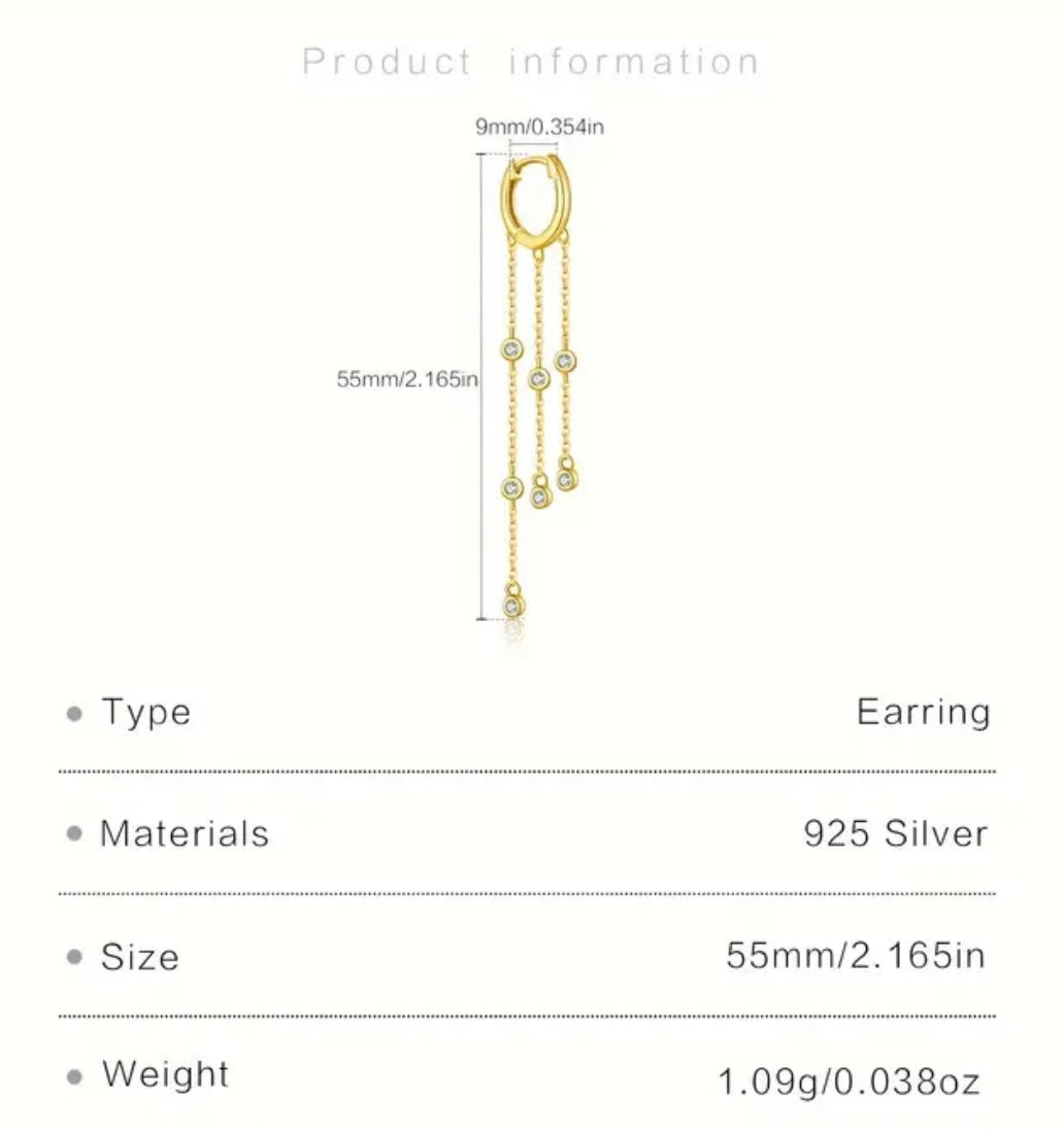 Dangling Muse earrings