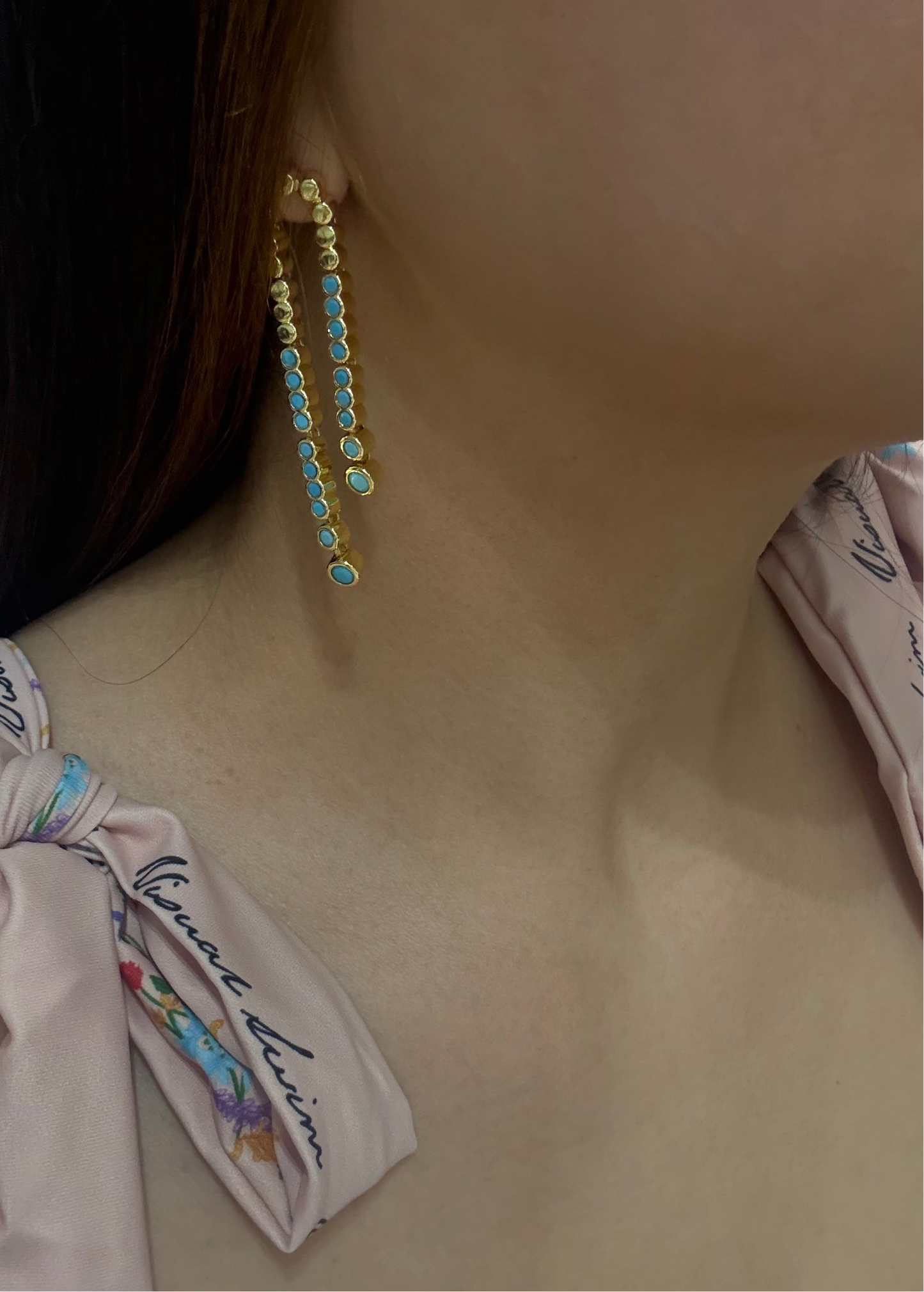 Turquoise Dangling Earrings