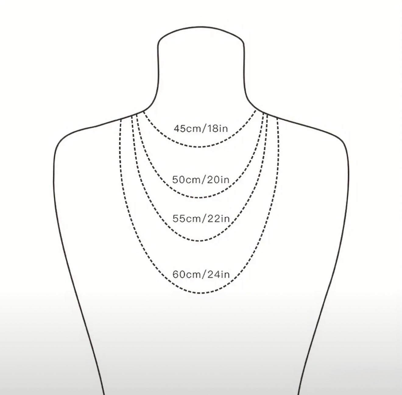 Snake chain necklace