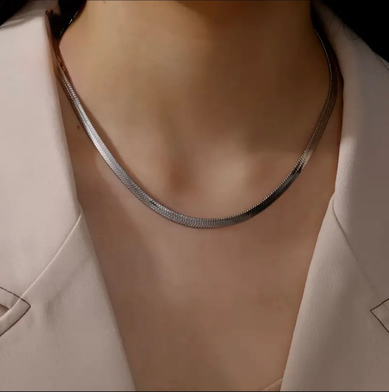Snake chain necklace
