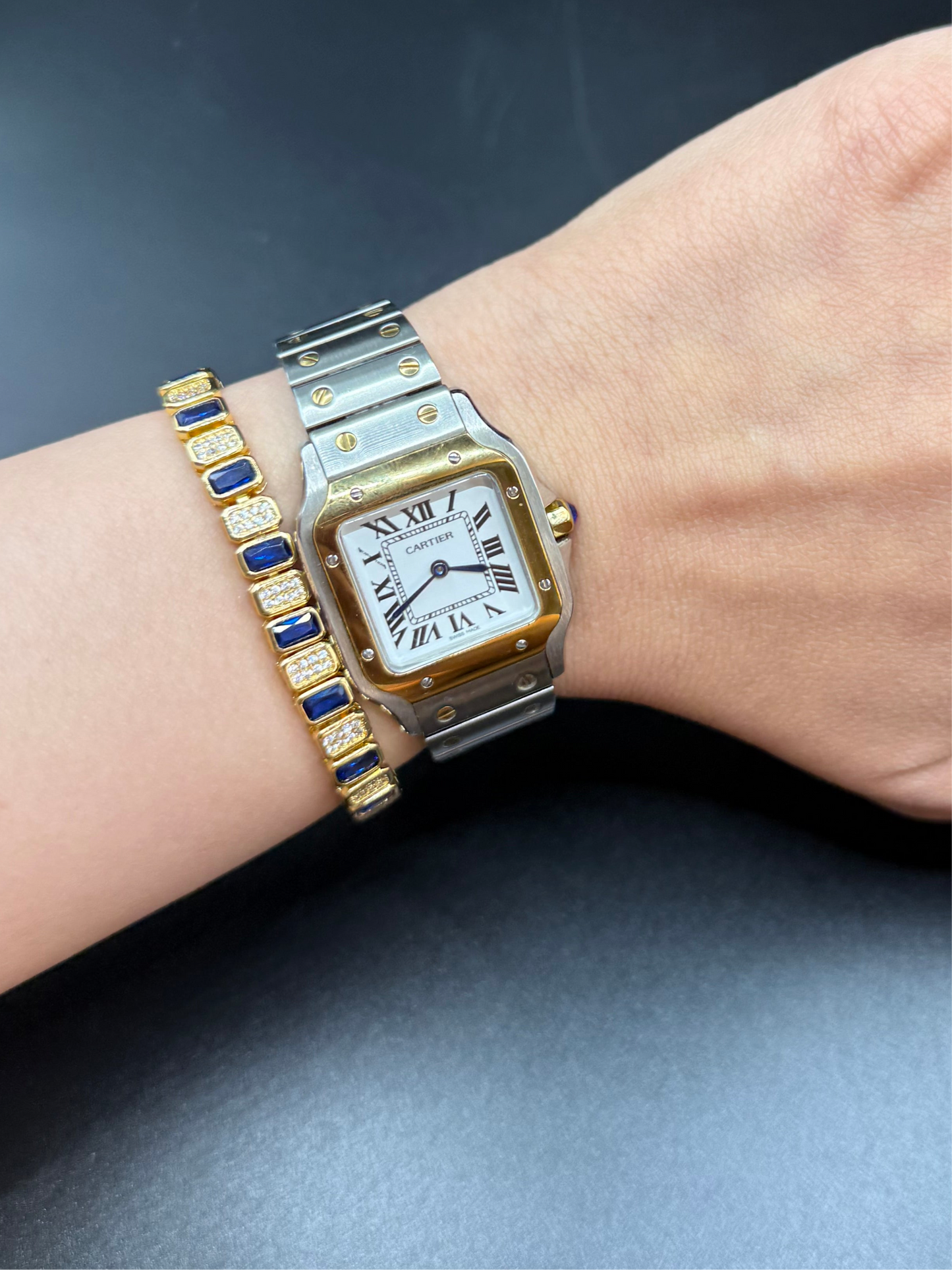 Navy Wisper Bracelet