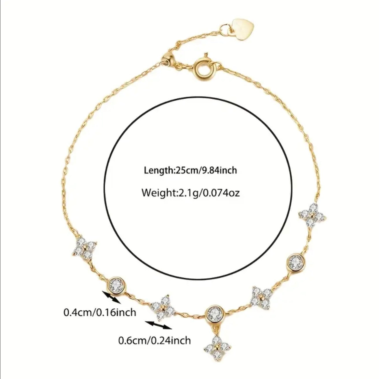 Starglow Anklet