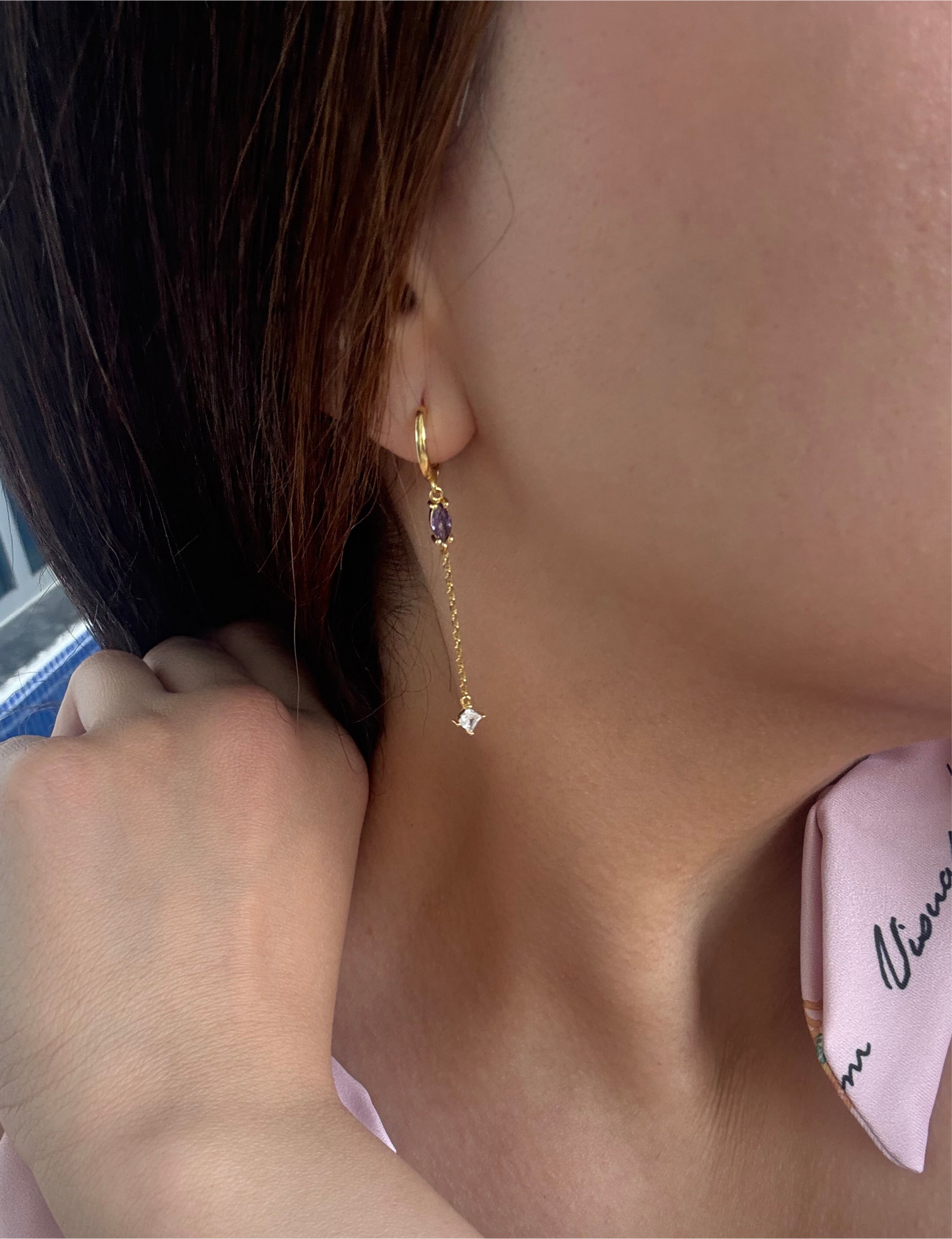 Dangling earrings