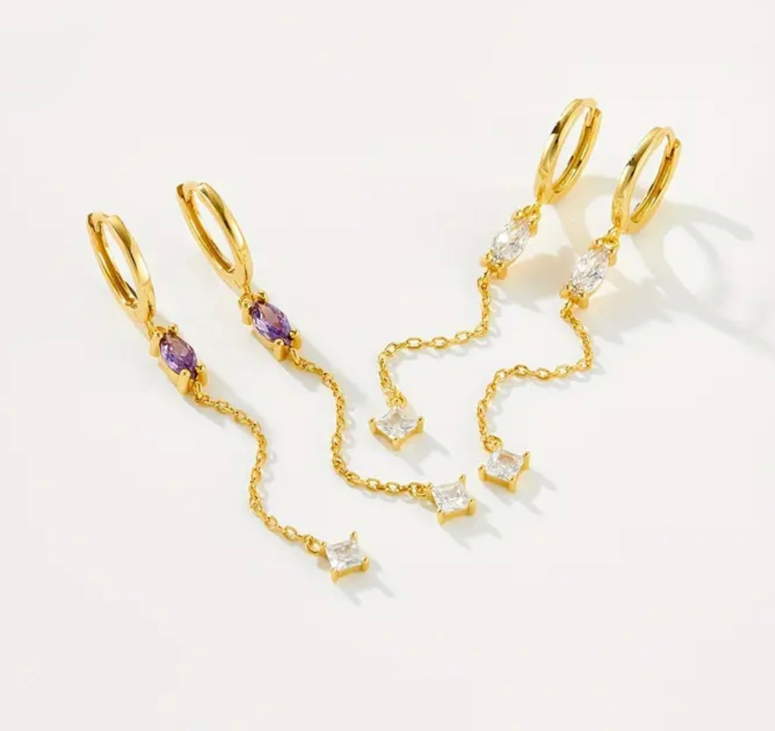 Dangling earrings