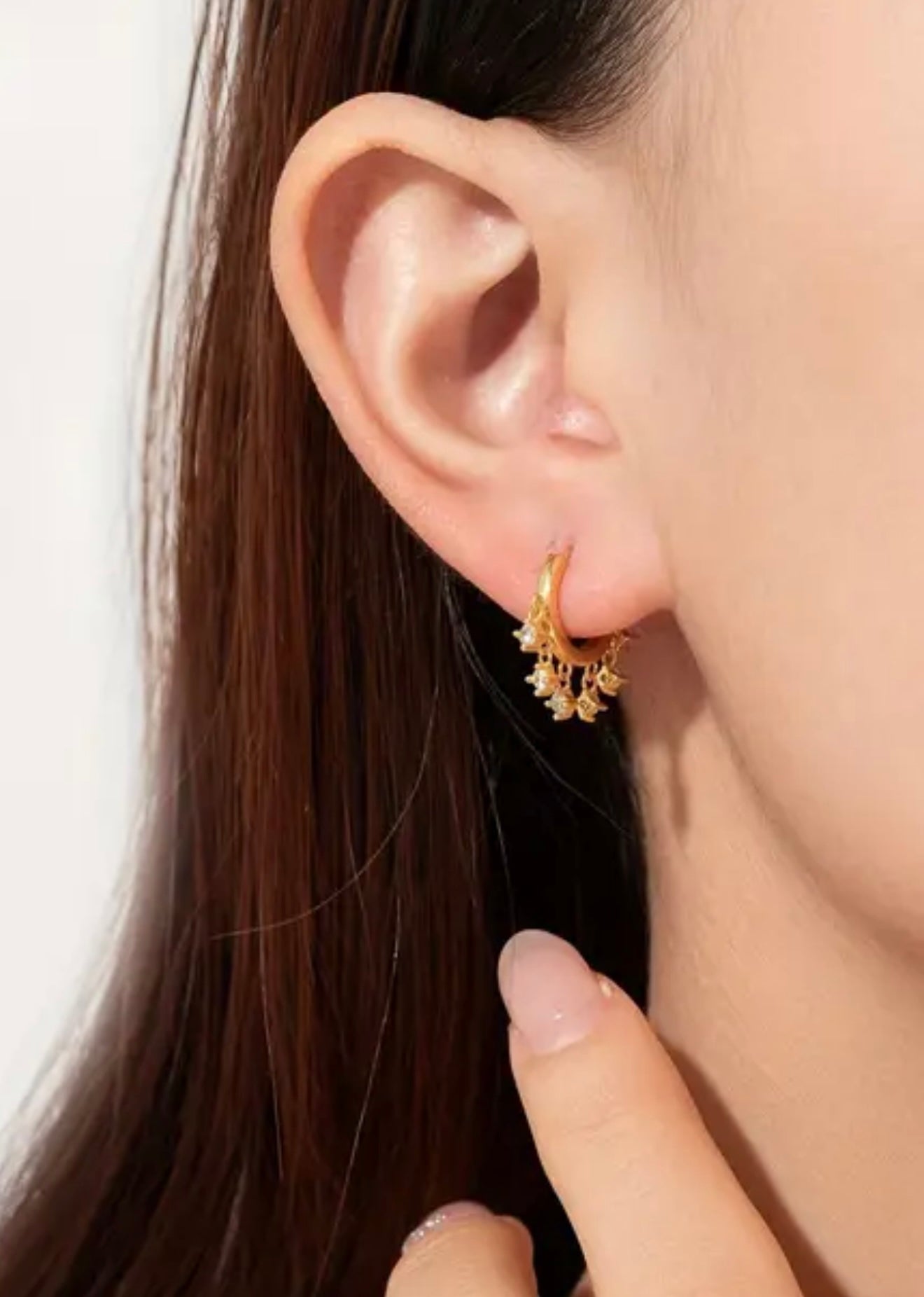 Crystal bling earrings
