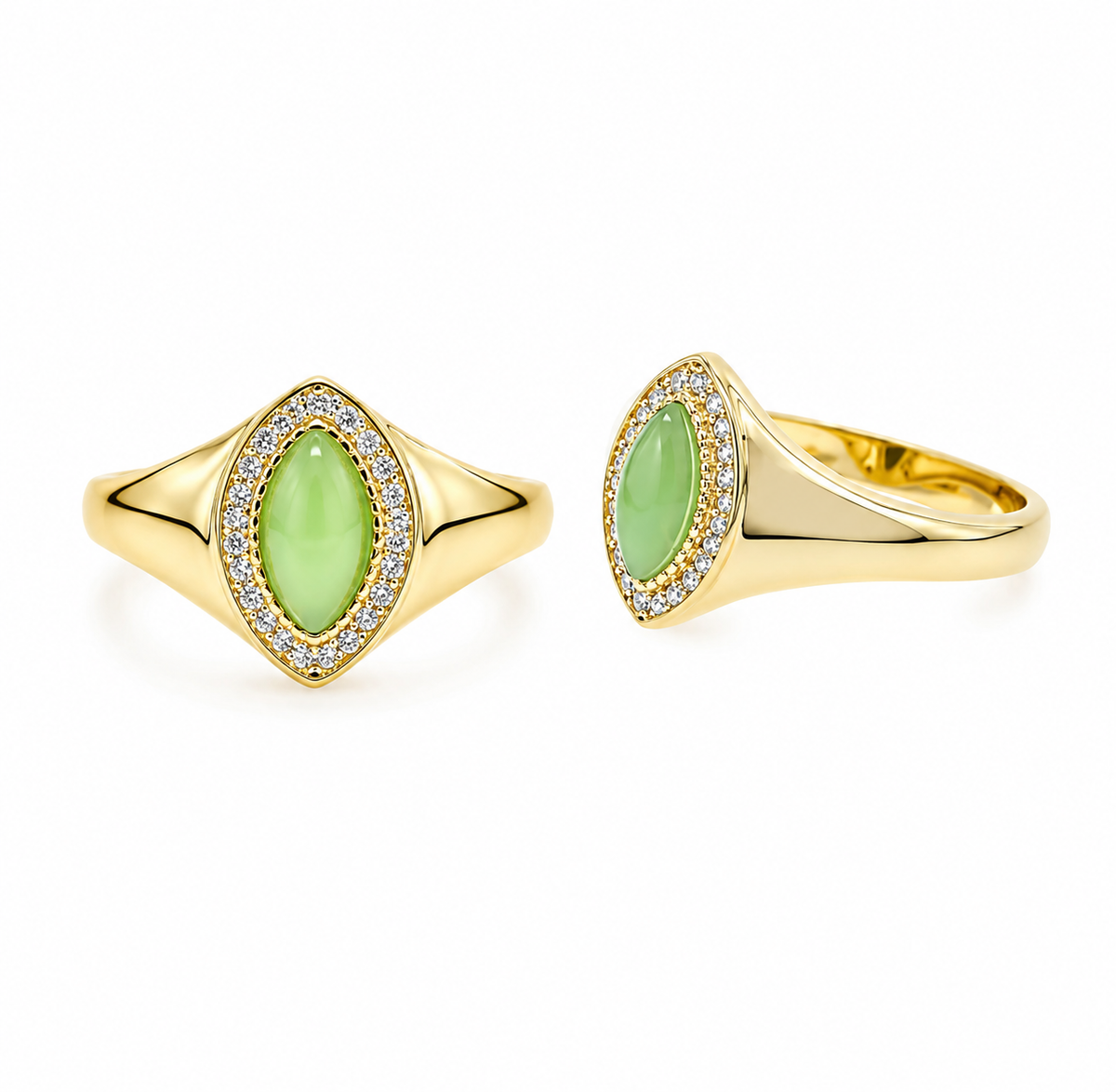 Green Eye Ring
