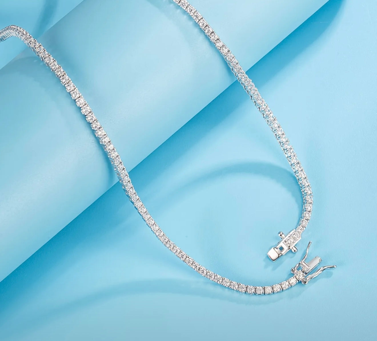 Tennis necklace