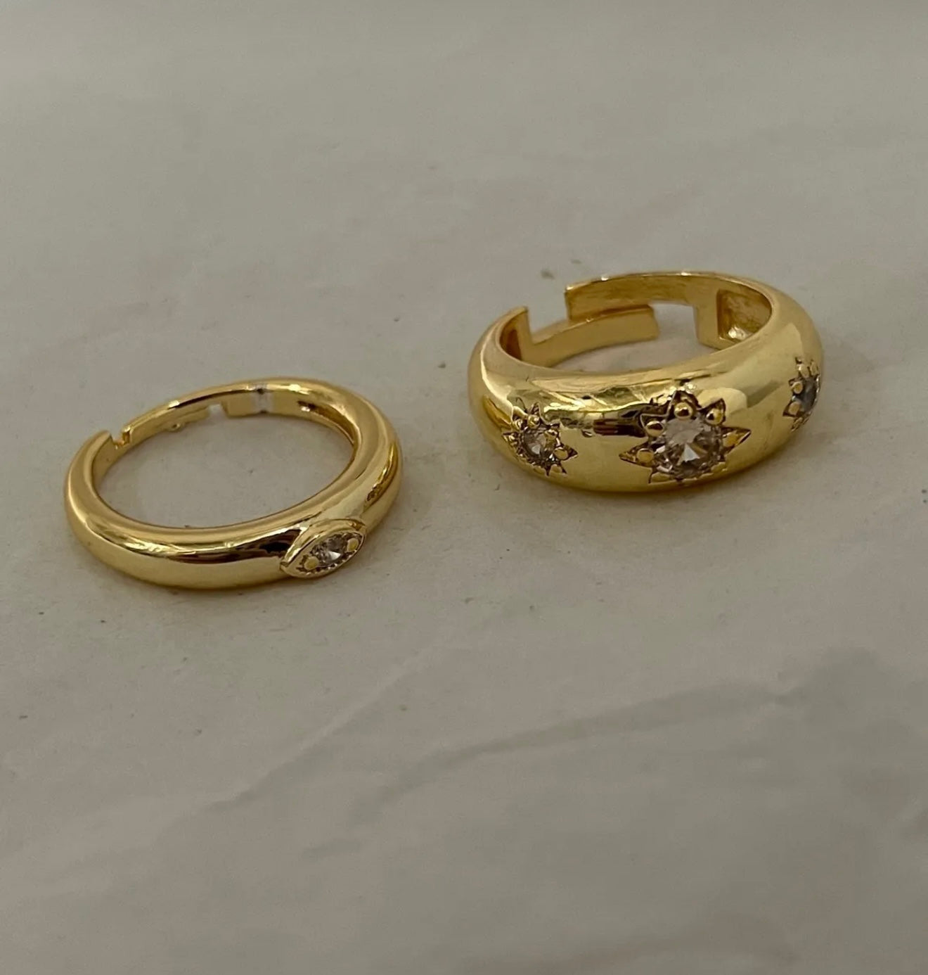 Double star rings