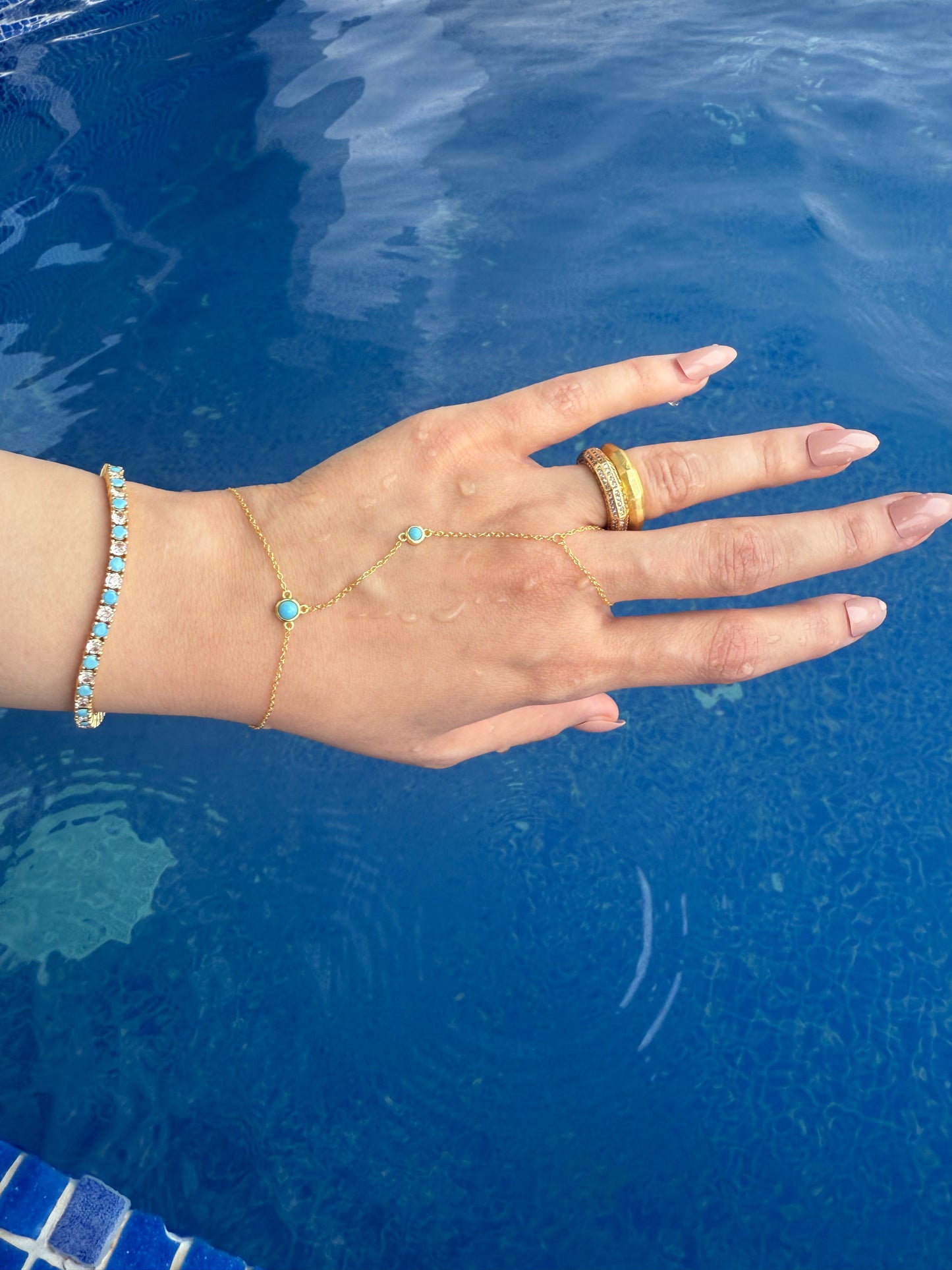 Turquoise Tennis Bracelet