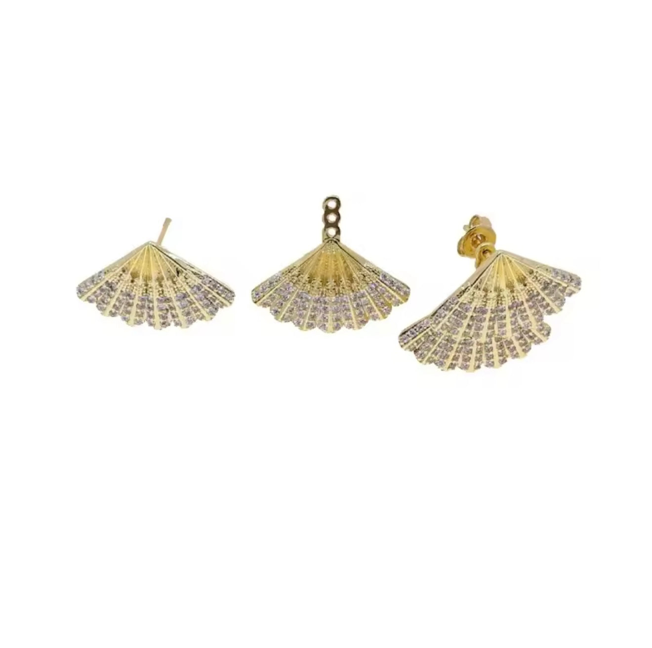 Fan Earrings