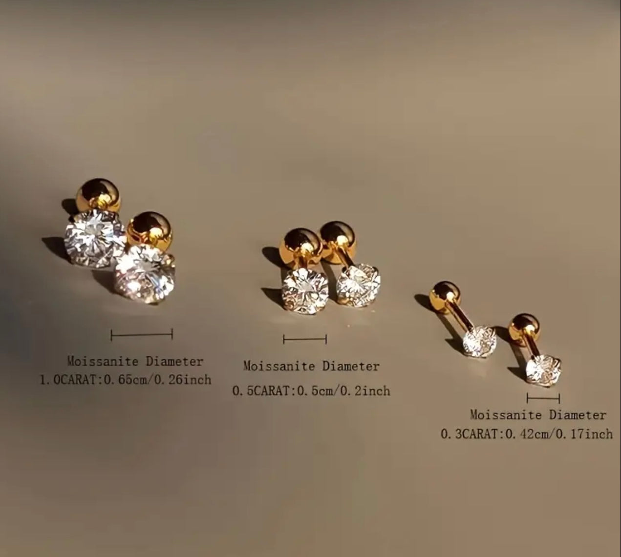 Diamond Stud Earrings