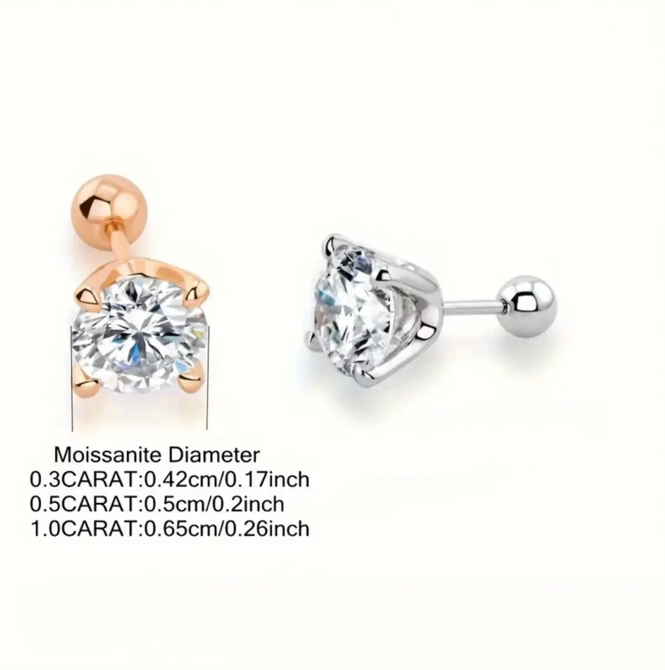 Diamond Stud Earrings