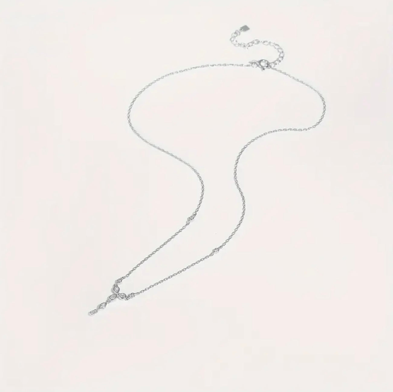 Ribbon Drop Necklace