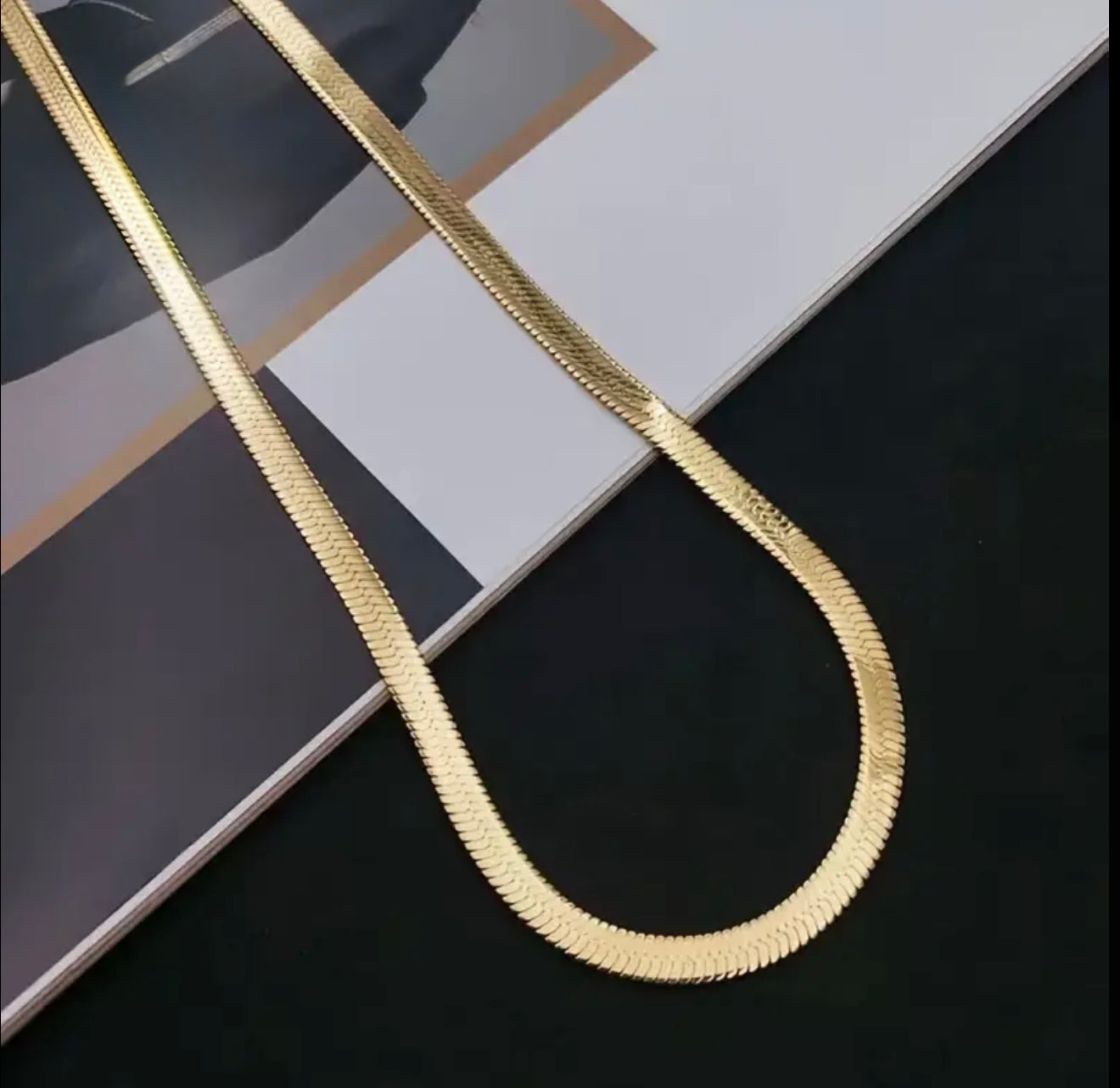 Snake chain necklace