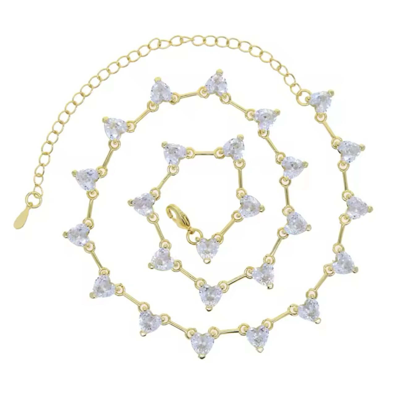 Heartbeam Choker Necklace