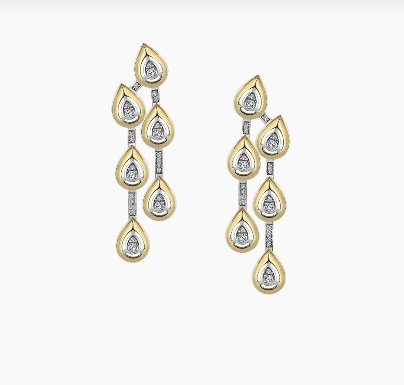 Droplets Fountain Earrings