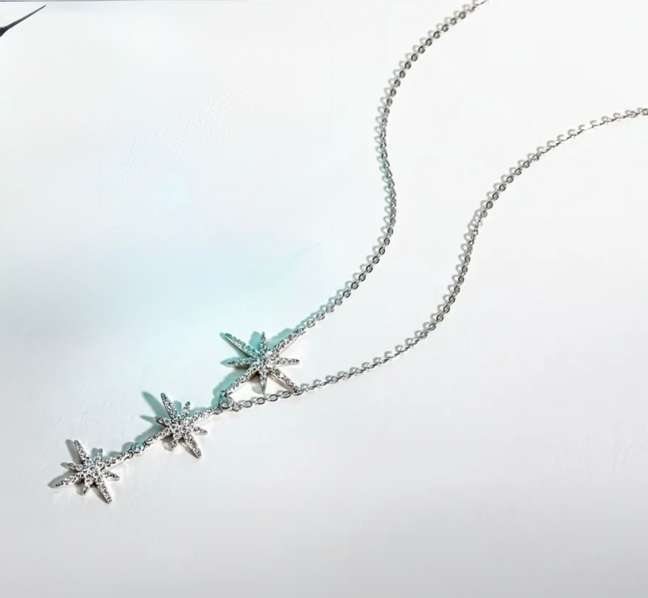 Monaco snowflake necklace