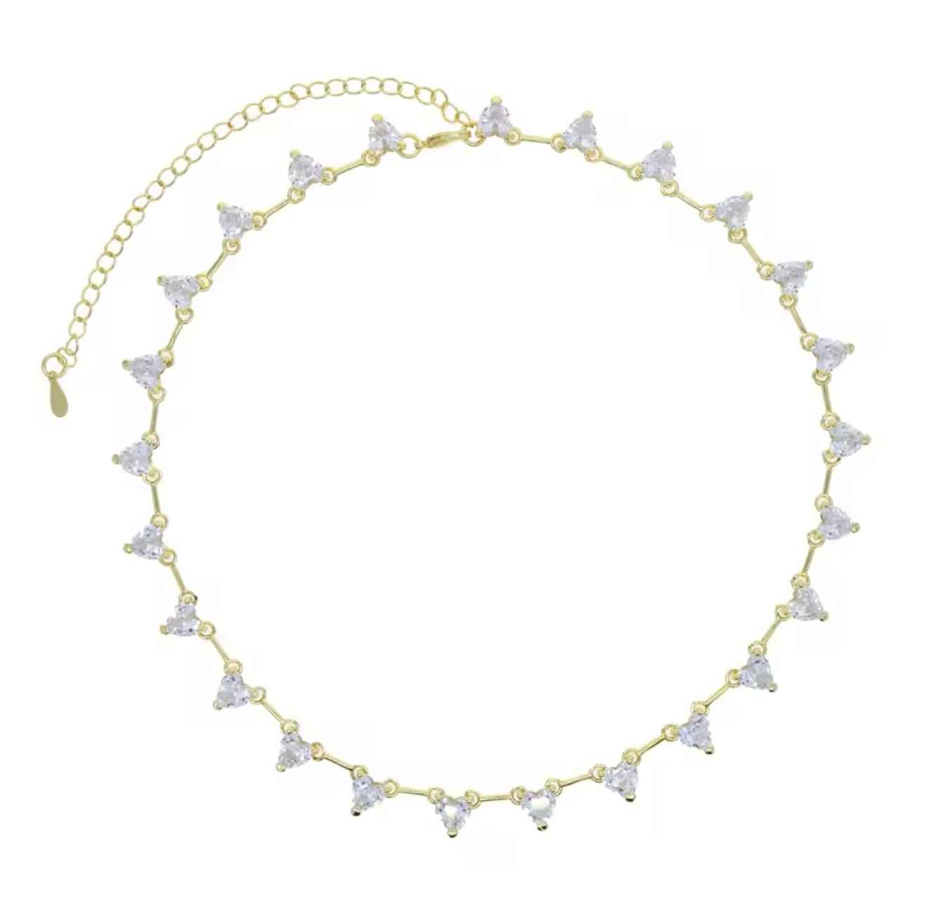 Heartbeam Choker Necklace