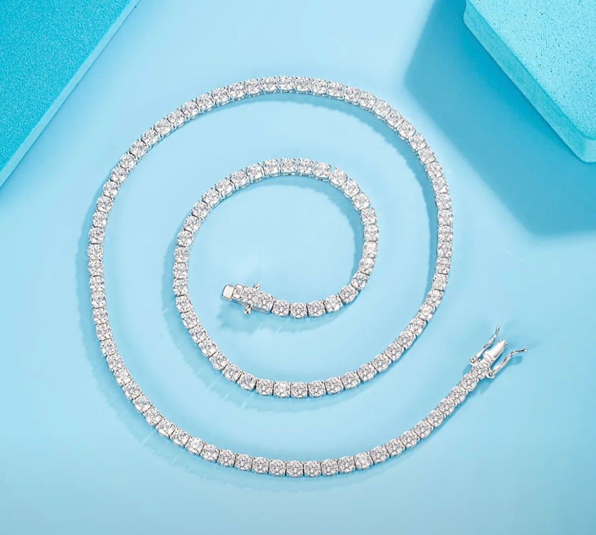 Tennis necklace