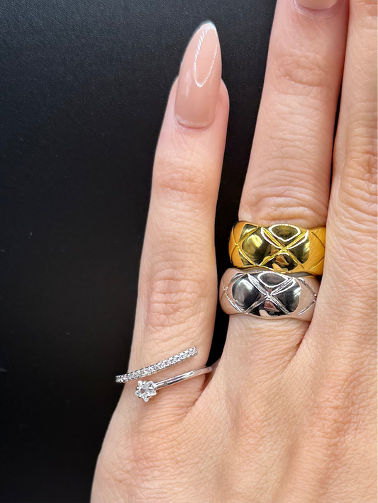 Falling Star Pinky Ring