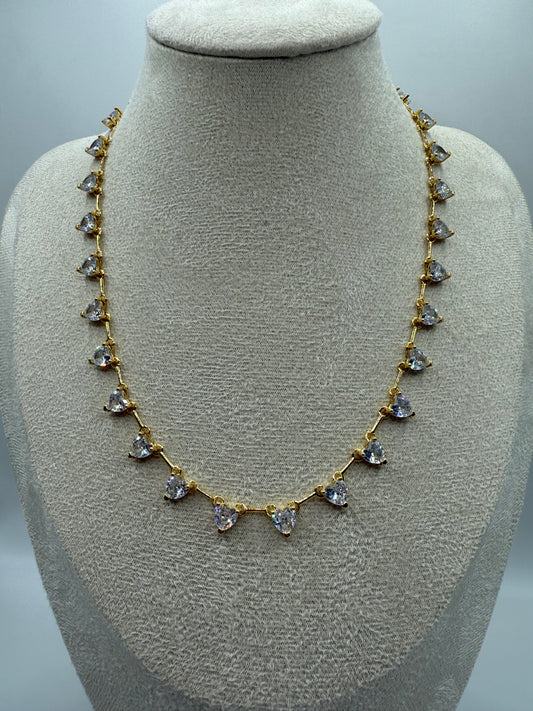 Heartbeam Choker Necklace