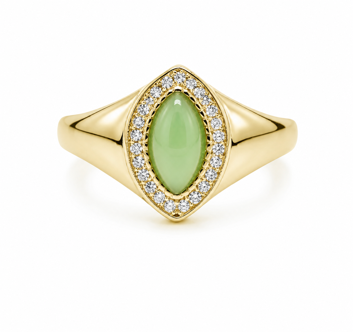 Green Eye Ring