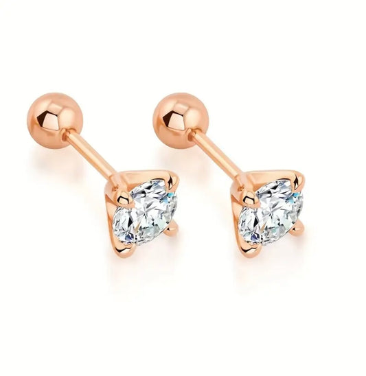 Diamond Stud Earrings
