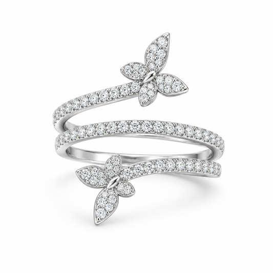 Butterfly Twist Ring