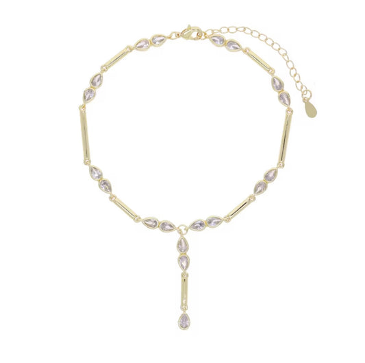Waterdrop Aurora Anklet