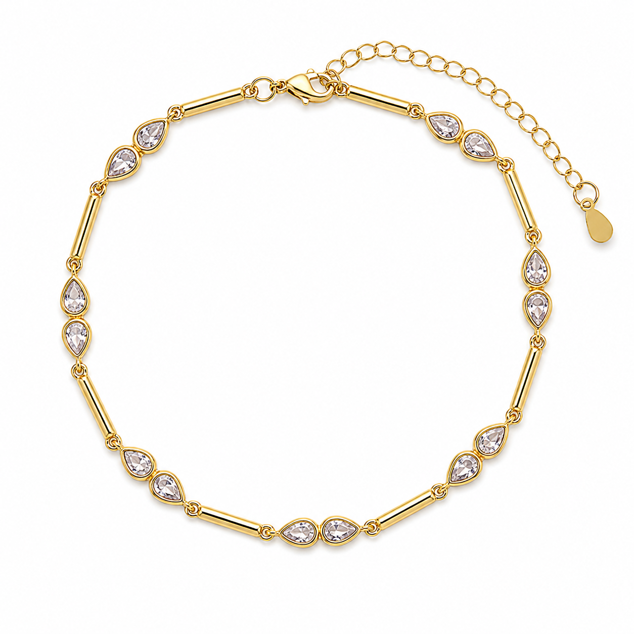 Waterdrop Aurora Anklet
