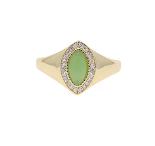 Green Eye Ring