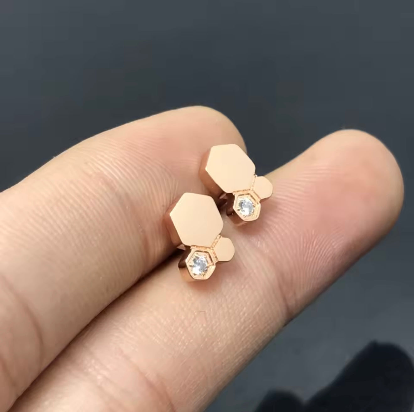 Honeycomb Earrings