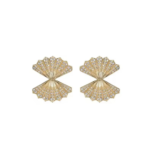 Fan Earrings