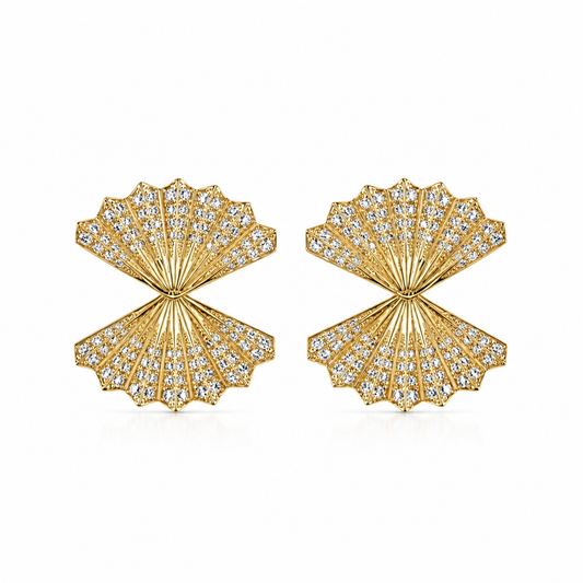 Fan Earrings