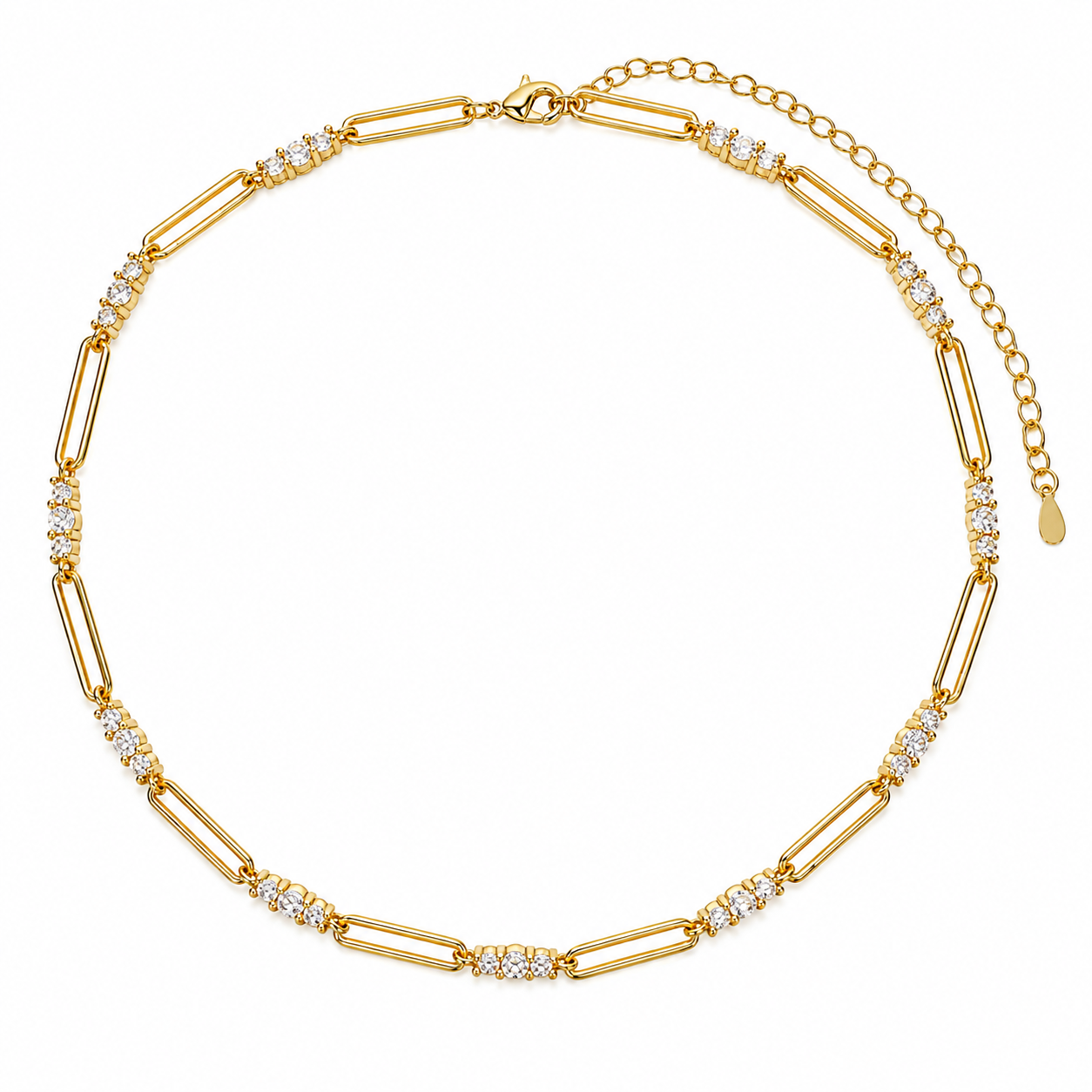 Paperclip Essie Necklace