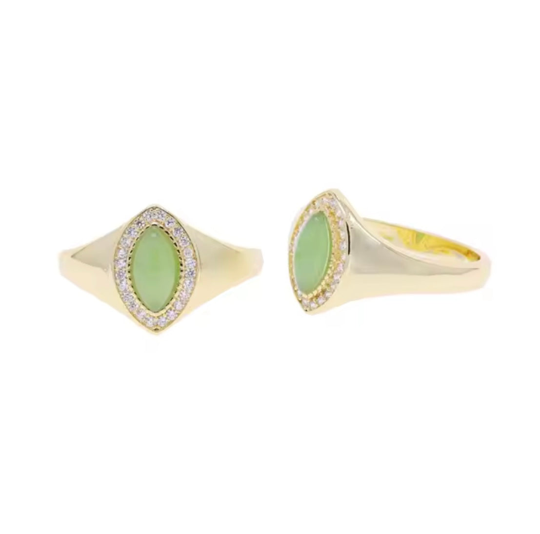 Green Eye Ring