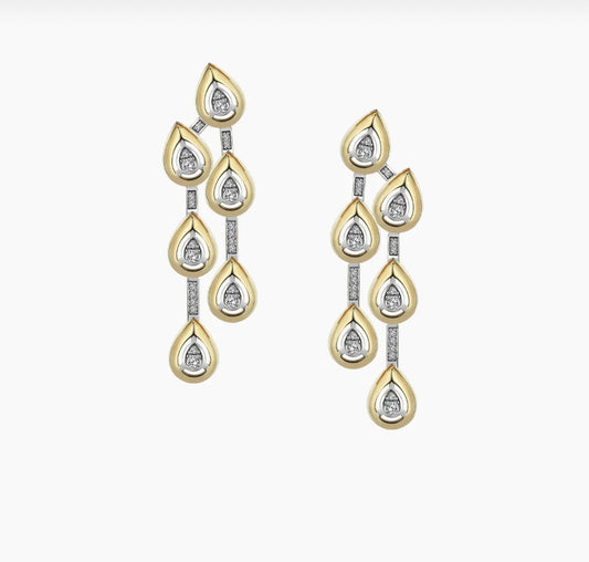 Droplets Fountain Earrings