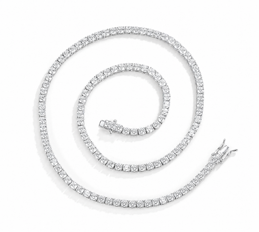 Tennis necklace