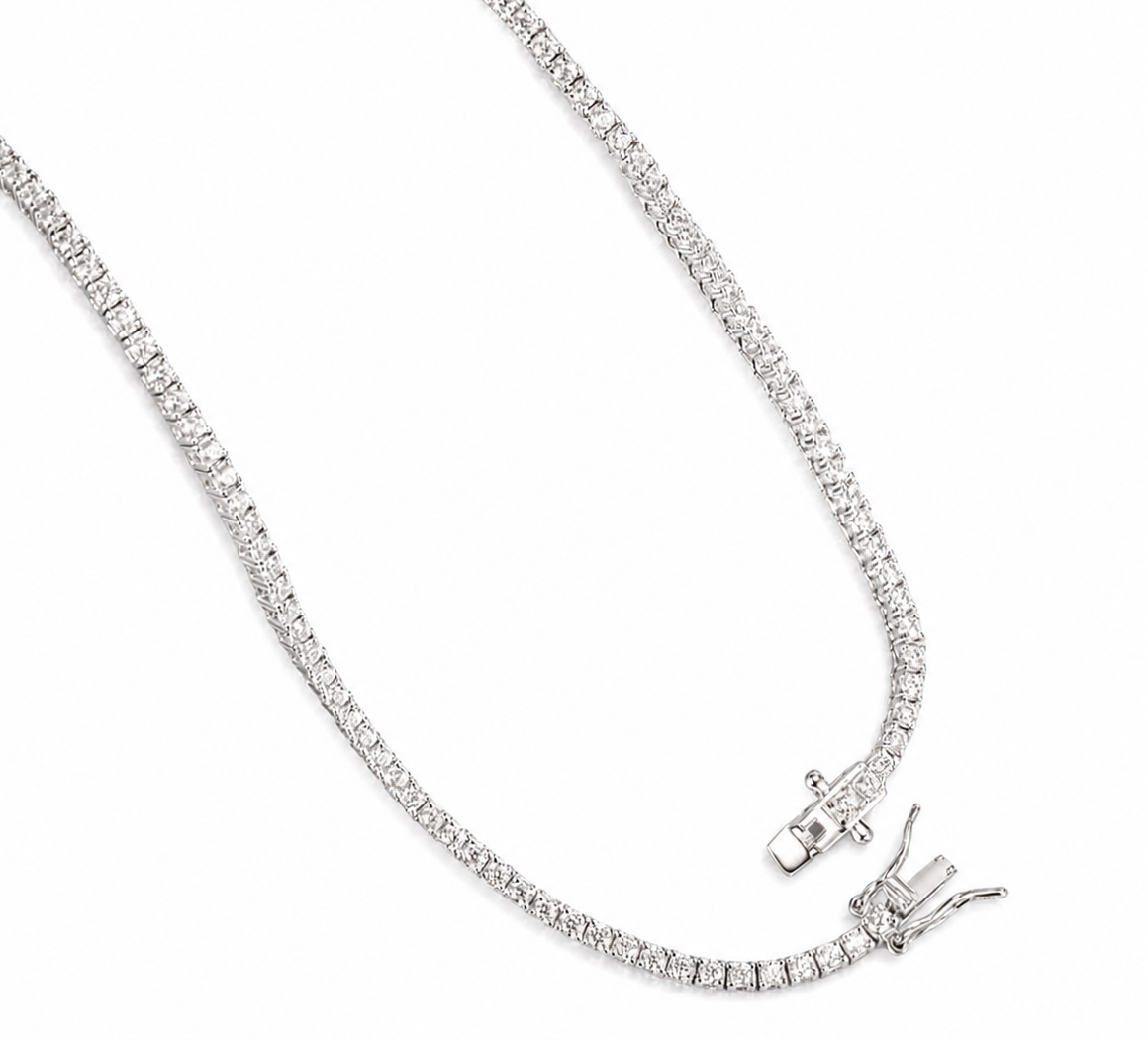 Tennis necklace