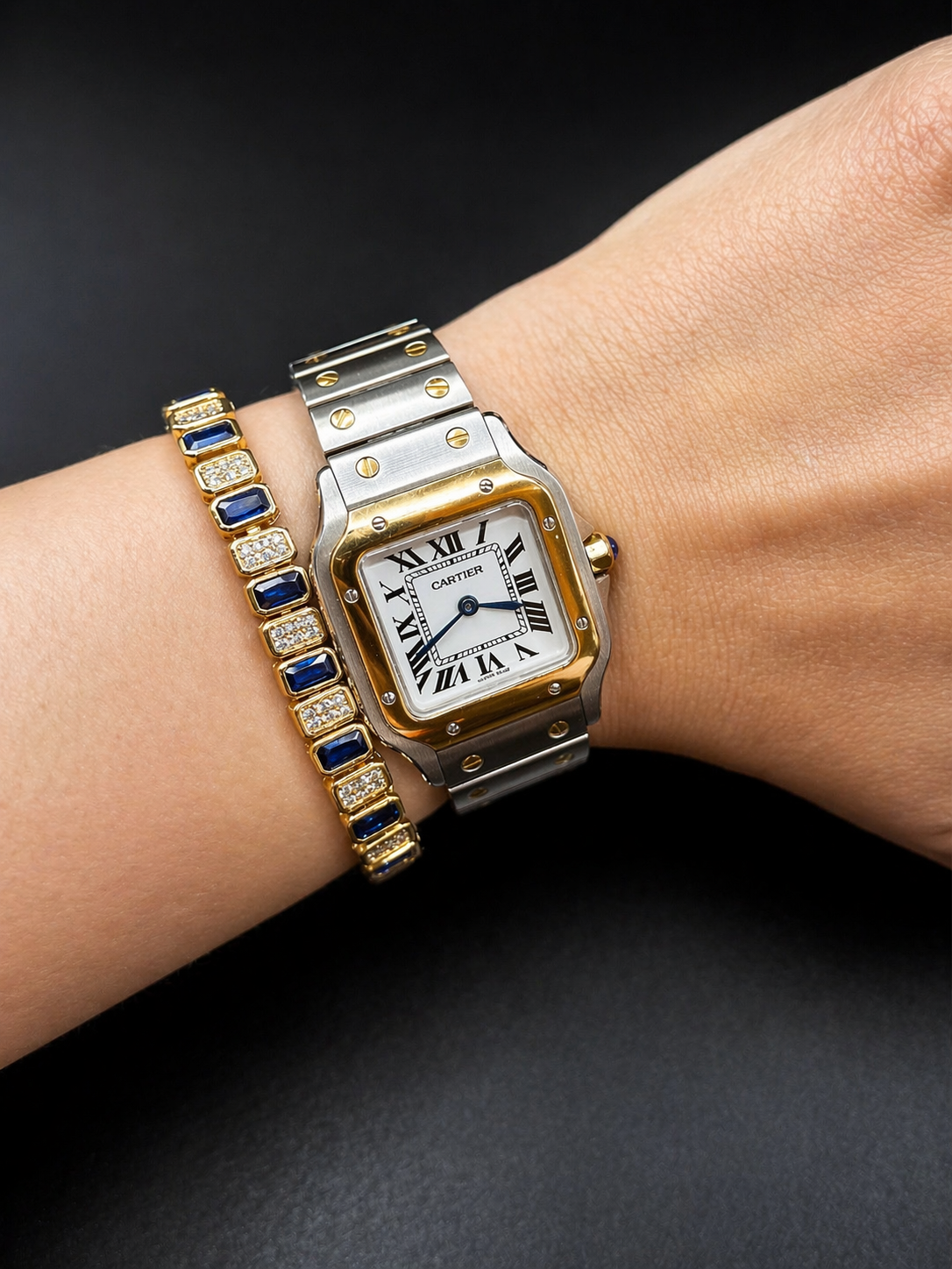 Navy Wisper Bracelet