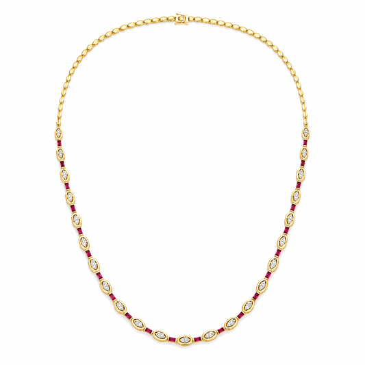 Marrisa Maroon Necklace